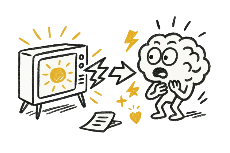 The Myth of the “Slower Brain”: What TV Really Does for ADHD